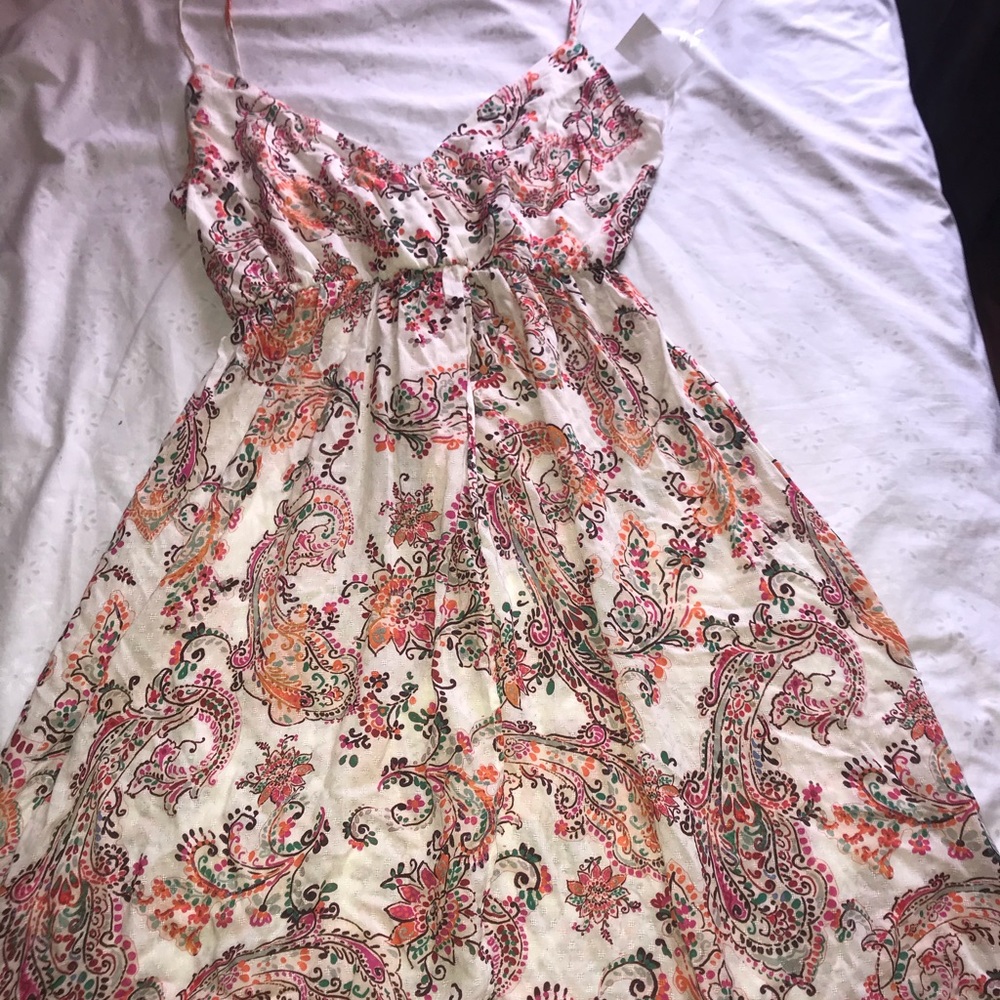 Paisley Pattern Dress